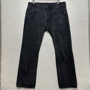 Pendleton Men's Charcoal Black Jeans Size 38 Denim Cotton Dark Wash‎ 5 Pockets
